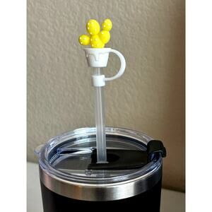 Cactus 3D2- Straw Topper- Qty 1- Fits Starbucks/Stanley Cup Straws